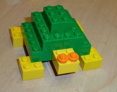 simple lego turtle