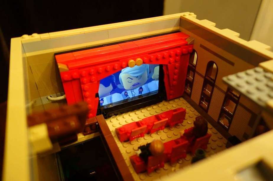 actual working lego cinema room creation