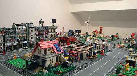 lego town creation