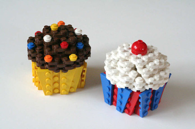 lego cup cakes