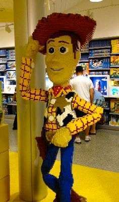 life size toy story Woody creation