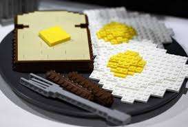 lego eggs on toast
