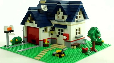 lego cute house